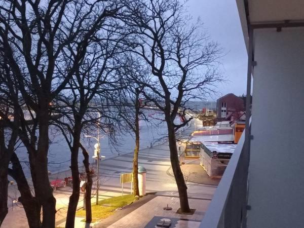 Apartament Z Widokiem Na Morze I Port Mrzezyno Exterior photo